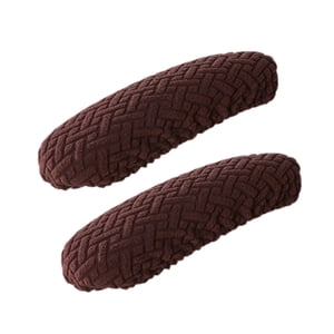 Bothyi - 2 Fundas Para Reposabrazos De Silla De Oficina, Elásticas Y Extraíbles, Color Café