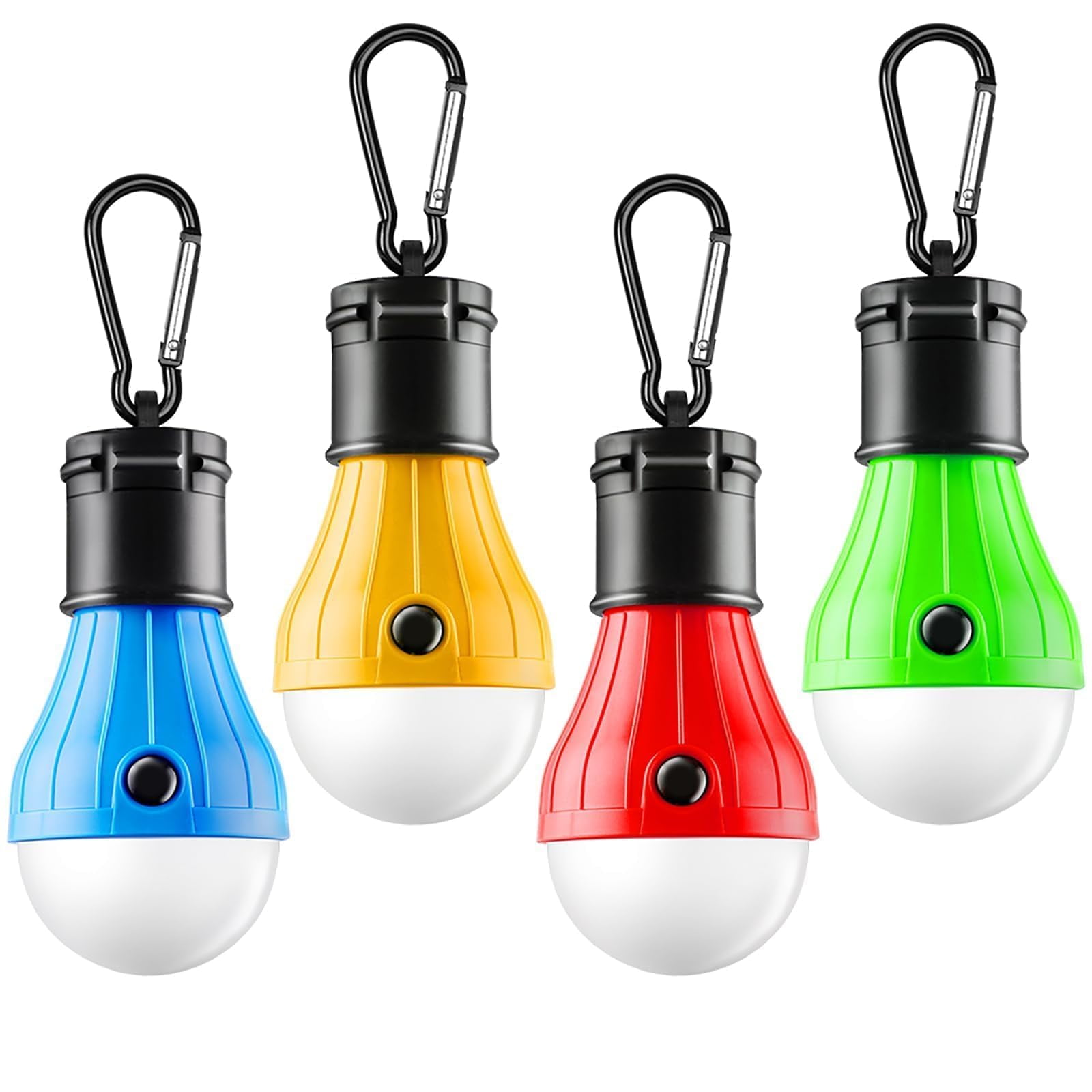 Lámpara Led Para Tienda De Campaña Fly2sky Portátil, 4 Paquetes De 150 Lúmenes