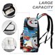 thumbnail image 4 of Thomas-theme Backpack, Campus style schoolbag Bookbag with Adjustable Shoulder Straps And Large Zip Compartment, Unisex Travel Bags.42x30x15cm, 4 of 6