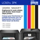 thumbnail image 5 of Cartuchos de tinta Brother LC501XL3PK originales de alto rendimiento, paquete de 3, 5 of 7
