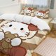 thumbnail image 2 of Cute Kitty 3 Pieces Duvet Cover Set Full Size Super Soft Fade Resistant Microfiber, 2 of 4