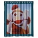thumbnail image 1 of Cortina de ducha para coche, juego de cortina de baño con ganchos, tamaño 60 x 72 pulgadas, 1 of 3