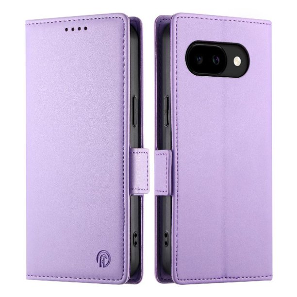Funda Cartera Magnética con Tarjetas y Soporte para Google Pixel 10A Morado