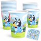 thumbnail image 1 of Vaso de Bebida Único 267 ml con Pegatinas de Bluey, 1 of 7