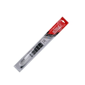 Ultra-X - Par Plumillas (2) Universal 14 Pulg. Grafitada 2 Adap Ultrax