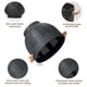 thumbnail image 3 of Colador De Metal Con Mango De Madera 5 5 L Negro Mate, 3 of 7
