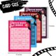 thumbnail image 3 of Bingo para Noche de Película XOXO Parents, set de 4 tarjetas reutilizables, 3 of 8
