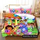 thumbnail image 1 of ed ExplorerD-dora Bedding Set Boots Duvet Cover Double Adult Bedclothes Quilt Cover, 1 of 5