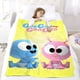 thumbnail image 5 of Bebé GooGoo y GaaGaa Divertidos anti-pilling, suave, ligera, esponjosa y acogedora de lujo para hogar y cocina – Perfecta para niños y adultos,200X150cm, 5 of 6