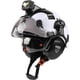 thumbnail image 1 of Casco Seguridad GREEN DEVIL Visor Lampara Orejeras ABS, 1 of 3