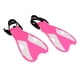 thumbnail image 1 of Ni?os Junior Buceo Natación Aletas Talón Abierto Rosa Rojo Blanco, 1 of 3