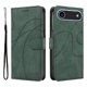 thumbnail image 1 of Funda tipo cartera con tapa para iPhone 17 Air con tarjetero, soporte y cubierta magnética Verde, 1 of 6