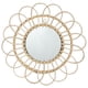 thumbnail image 5 of Espejo Redondo De Ratán Para Maquillaje, Espejo Para Colgar En La Pared, Decoración Artística Innovadora, Vestidor, 5 of 5
