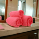 thumbnail image 2 of Toalla extra grande 100*140cm 100% algodon liso Rosa, 2 of 3