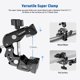 thumbnail image 3 of NEEWER Super Clamp con brazo mágico de doble rótula de 7,6 cm, 3 of 8