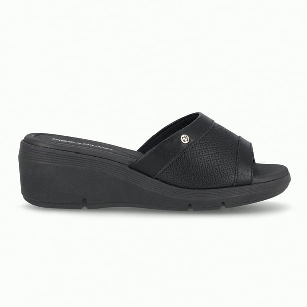 Sandalia Mujer Negro Cecilia 308 Piccadilly