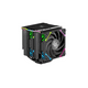 thumbnail image 1 of Disipador para CPU XYZ THERMAX 6 PRO DUO, 2x 120mm, 6 Heatpipes, Pantalla T°, Intel/AMD, Negro, 1 of 6