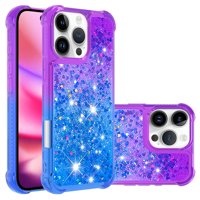 Foxdock - Funda Para Iphone 16 Pro Con Diseño Gradiente Y Brillo Líquido Antigolpes Tpu