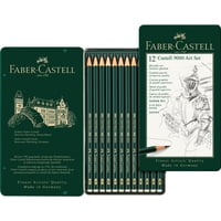 Faber Castell - Lápiz Grafito Castell 9000 Arte Faber-Castell X12 Uds.