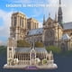 thumbnail image 2 of Puzzle 3D CubicFun Notre Dame de Paris Niaos 810, 2 of 3