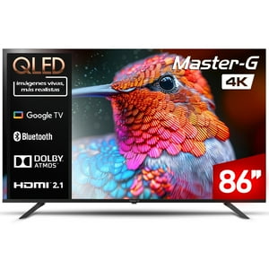 Master-G - Smart Tv Qled 86"" Google Tv 4K Bluetooth