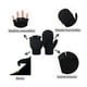 thumbnail image 3 of Pack 12  Guantes Térmicos De Invierno Sin Dedos Convertibles Para Adultos y Jovenes Invierno, 3 of 4