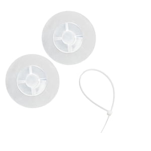 Magideal - Kits De Anclajes De Pared Adhesivos Sin Taladro Para Muebles, Dispositivo Anticaída, Fácil Instalación Para Estantería, Cómoda, A Prueba De Bebés,