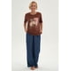thumbnail image 4 of Jeans Mujer Tencel Pretina Elasticada Azul, 4 of 4
