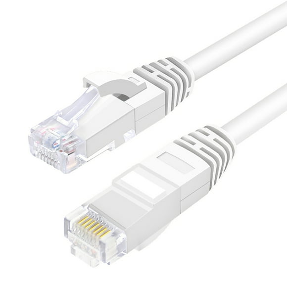 Cable de red 10 metros cat 6 Rj45 Lan Blanco