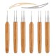 thumbnail image 1 of Gancho de crochet AUGSUN 3,8 cm 0,5/0,75 mm – Set de 8 piezas, 1 of 7
