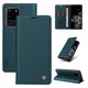 thumbnail image 5 of Funda Billetera de Cuero para Samsung Galaxy S20 Ultra con Tarjetero y Soporte - Tapa Magnética Azul, 5 of 6