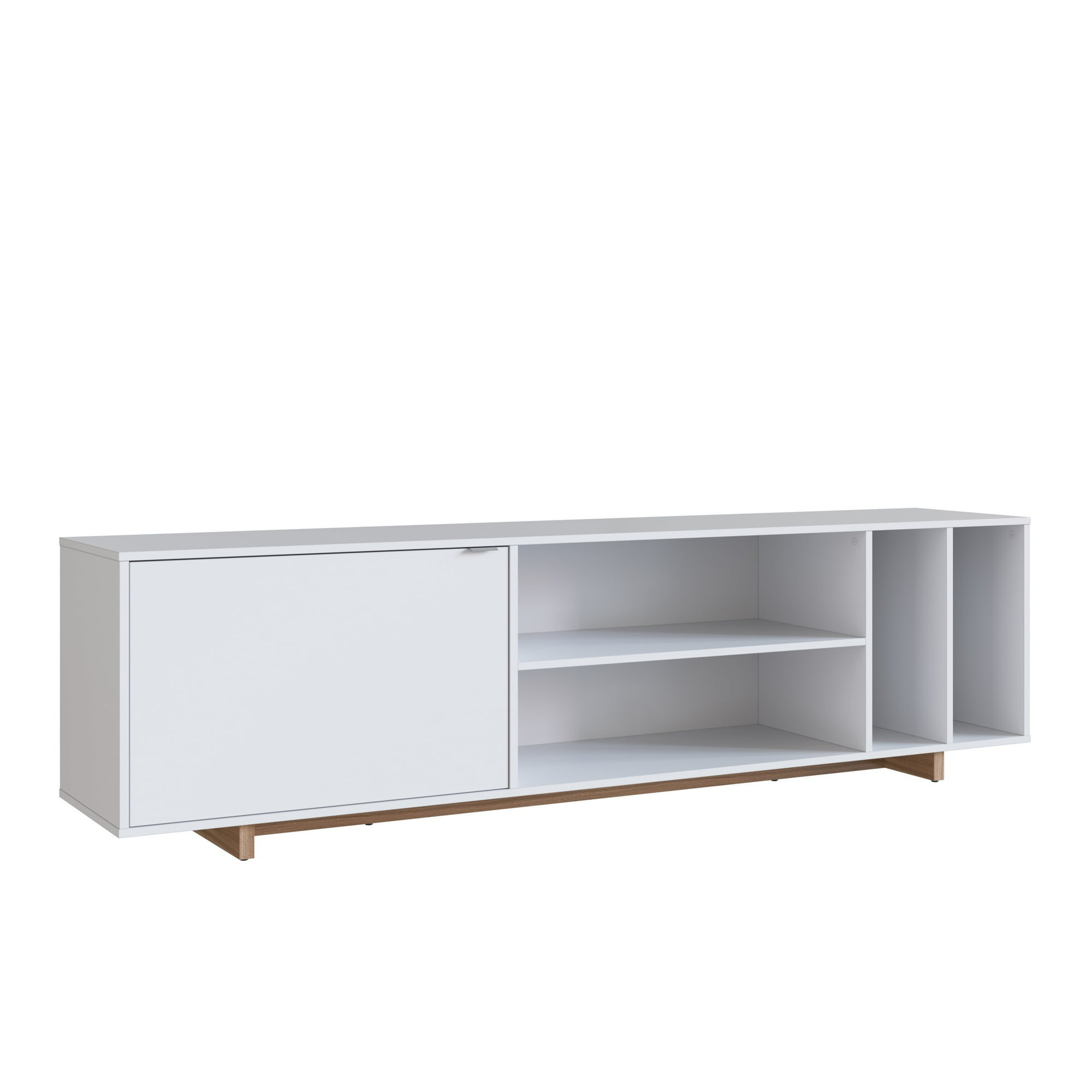 Df Home - Rack Buffet Nova 1 Puerta 4 Divisiones Blanco B84.087