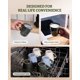 thumbnail image 5 of Juego de 4 tazas de café famiware Ocean Round de 330 ml, 5 of 8