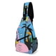 thumbnail image 1 of Barbapapa Riñonera Bandolera con Estampado Integral para Hombres y Mujeres, Bolso Cruzado Gráfico de Tendencia, Mochila de Hombro Streetwear para Ciclismo y Deportes, Riñonera Versátil Casual, 1 of 6