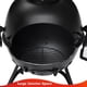 thumbnail image 2 of Chimenea exterior SINGLYFIRE de hierro para leña, 2 of 9