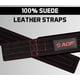 thumbnail image 3 of Straps para levantamiento de pesas AQF de gamuza con acolchado de neopreno, 3 of 8