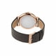 thumbnail image 4 of Reloj Skagen Signatur de dos manecillas para mujer en oro rosa con piel gris, 4 of 7