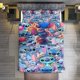 thumbnail image 1 of 3 Pieces Anime Stitch Bedding Comforter Set Full with 2 Pillowcases for Kids Teens Girls Women Microfiber Easy Wash Light Breathable Cozy White Base Bed Sheets, 1 of 5