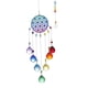 thumbnail image 3 of Campana De Viento De Cristal Colgante Sun Catchers Colorido Para Decoración De Jardín De Patio Estilo De Puntos De Regalo, 3 of 6