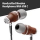 thumbnail image 4 of Auriculares Symphonized con cable USB-C de madera y micrófono con cancelación de ruido, 4 of 6