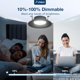 thumbnail image 3 of LED empotrado Amico 10 cm 5CCT paquete de 12 unidades negro, 3 of 6