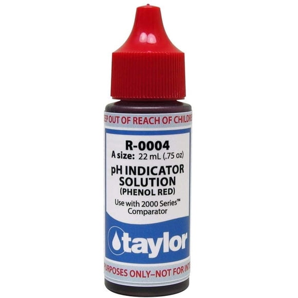 Solución Indicadora De Ph R 0004 A 264 22 Ml (rojo Fenol)