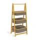 thumbnail image 1 of Estante Organizador Plegable 3 Niveles | Cestas de Tela Gris, 1 of 6