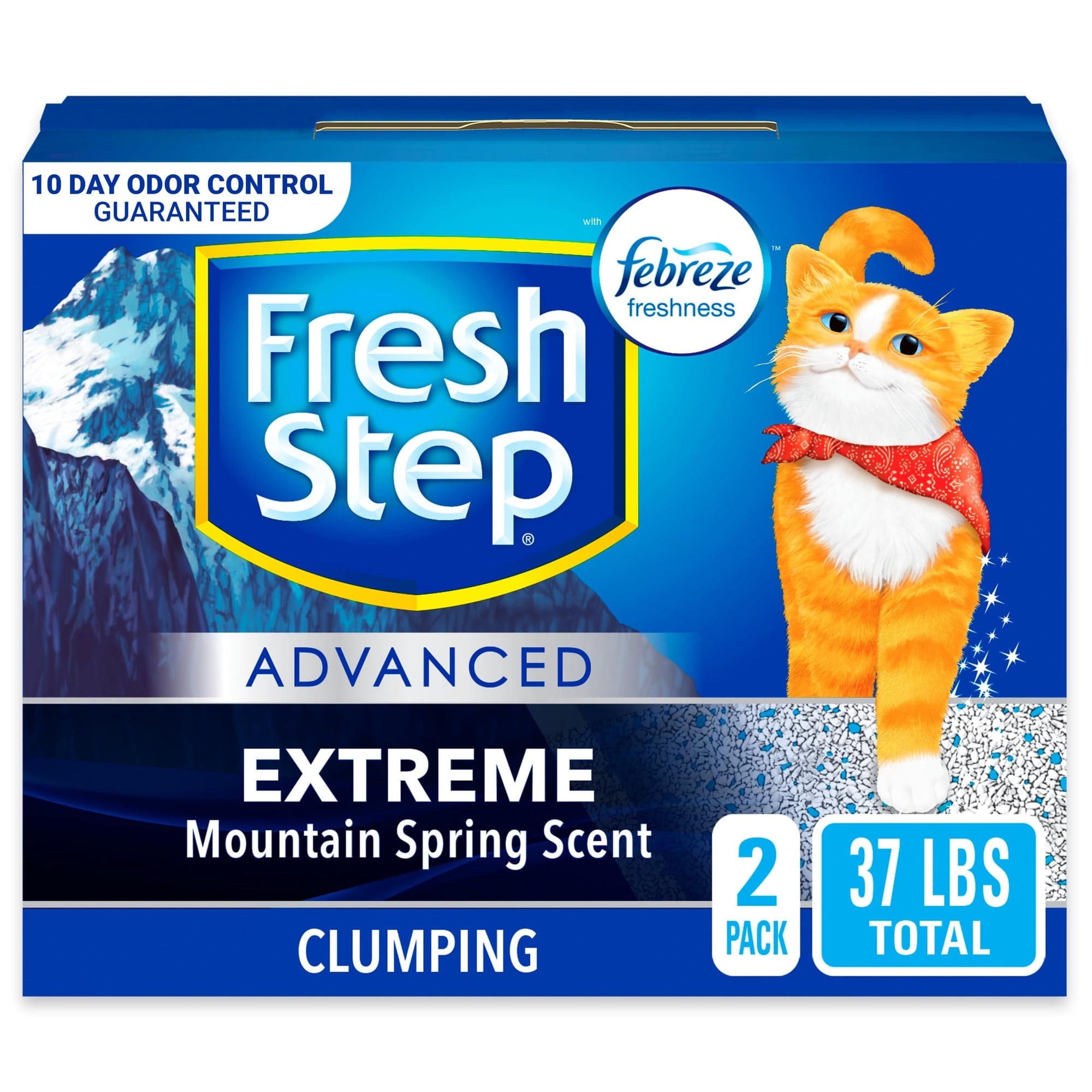 Arena Para Gatos Fresh Step Advanced Extreme Clumping, 16,78 Kg