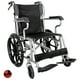 thumbnail image 1 of Silla Ruedas Plegable Aluminio Ligera Premium Con Freno, 1 of 7