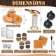 thumbnail image 2 of Kit ahumador de cócteles Woody Flavors At Home para bourbon, para usar en casa, 2 of 8