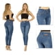 thumbnail image 3 of JEANS FULL PUSH UP LEVANTA COLA CORTE COLOMBIANO CALCE PERFECTO AZUL PIEDRA 44, 3 of 3
