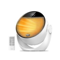 Space Heater Dreo 1500 W, 60°, Inclinación De 10,5 Pies/S, Control Remoto De 3 Modos, Blanco