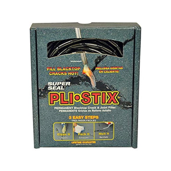 Llenadora de grietas de asfalto Super Seal Pli-Stix de Dalton Enterprises, 9,14 m