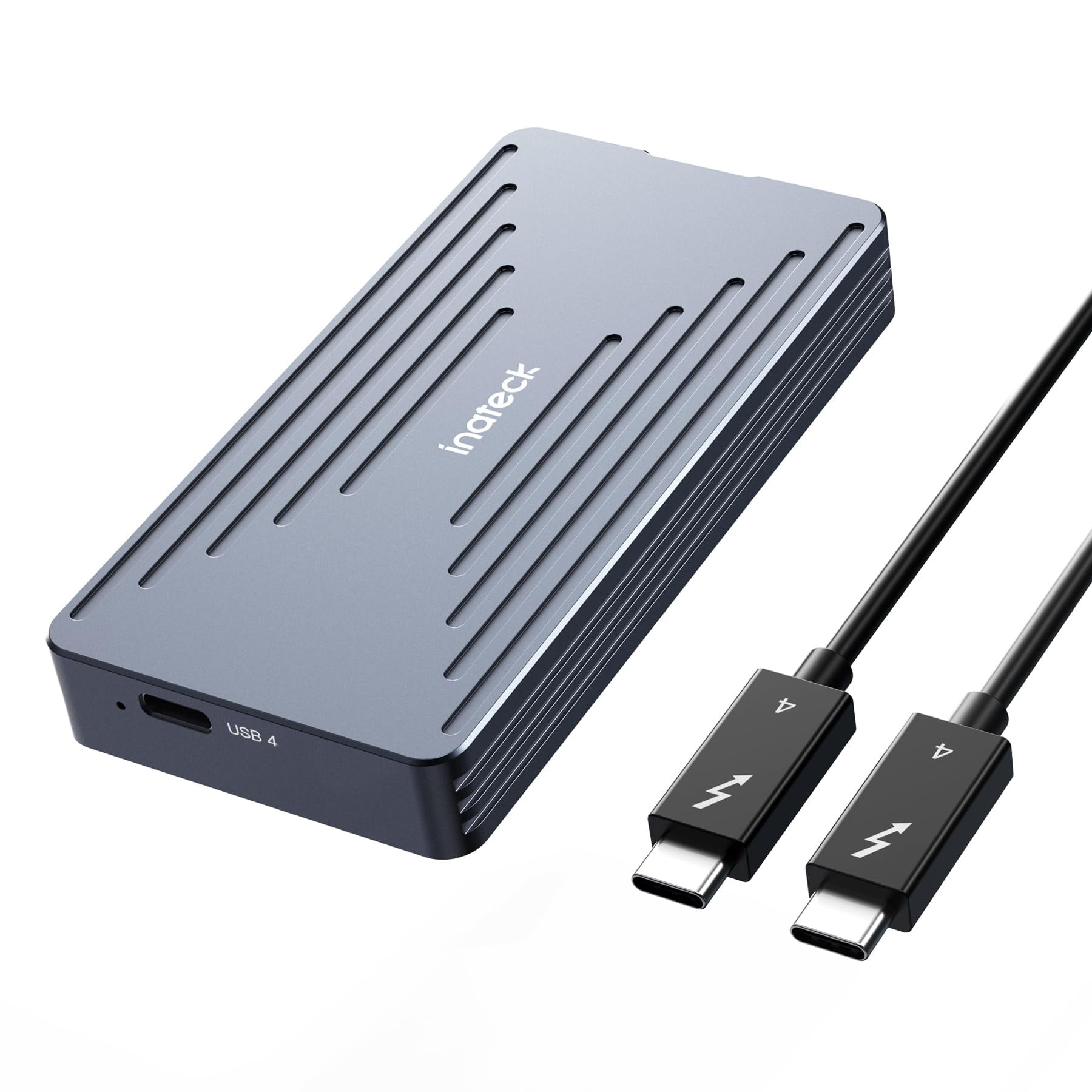 Carcasa Ssd Inateck M.2 Nvme Usb 4.0/thunderbolt 4 De 40 Gbps